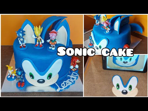 GÂTEAU SUPER SONIC | SUPER SONIC CAKE|