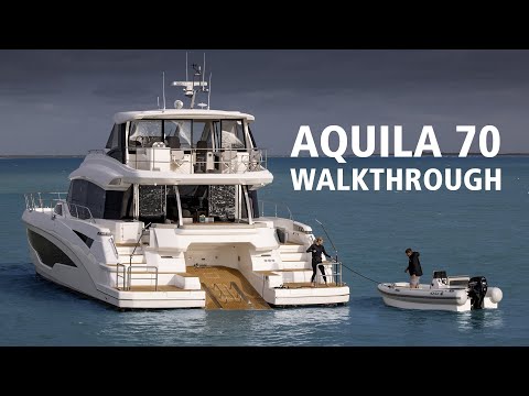 All-New Aquila 70 | Full In-Depth Walkthrough | Power Catamaran