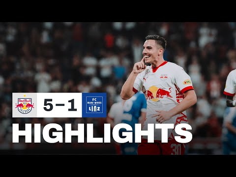 Kantersieg beim Heimauftakt: Salzburg - BW Linz | Highlights | 2. Spieltag, ADMIRAL Bundesliga 24/25