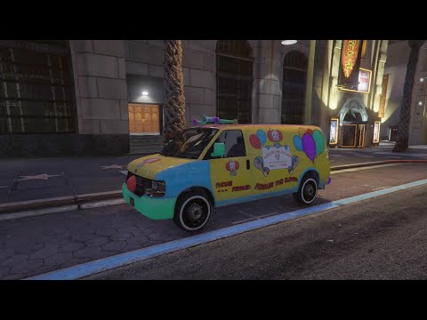 Gta online Clown Van (Arena War Tier 75)