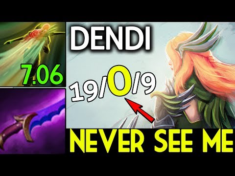 Never See Me with Talent 7.06 + Shadow Blade Windranger by Dendi Dota 2