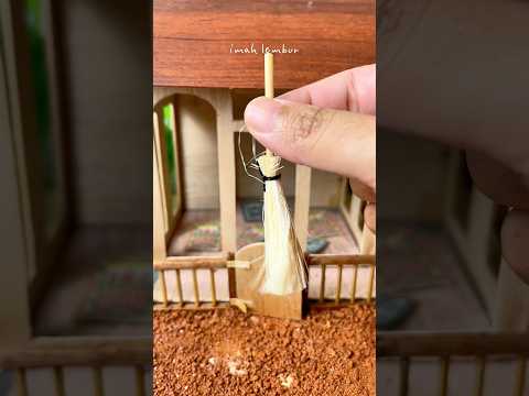 Bersihin MESJID SUPER MINI #rumahminiature #miniature #miniaturehouse #warungmini #belanjamini