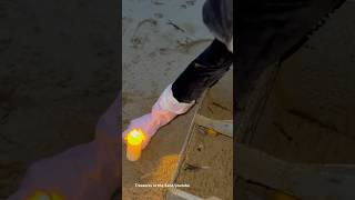 Download lagu Shocking Discovery on the Sand: Candle Lamp and a Tasty Mandarin! mp3