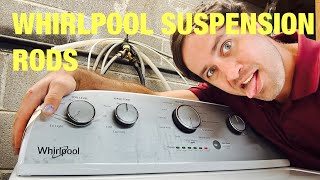 How to Fix a Whirlpool Washer Getting Off Balance! More Suspension Rods. Quick W11130362 Swap.