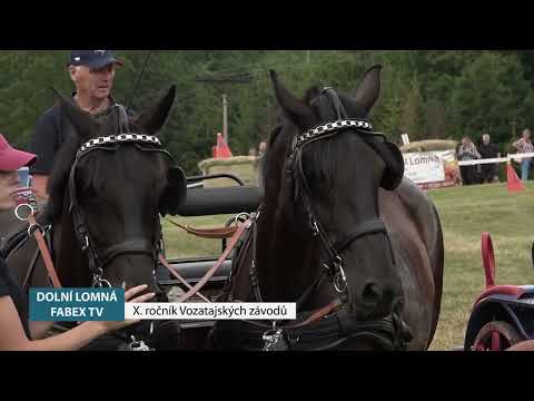 X. ročník Vozatajských závodů v Dolní Lomné