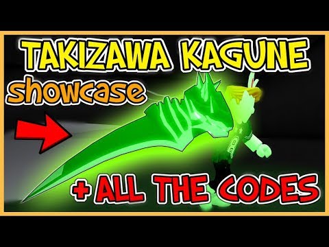 Ro Ghoul - Takizawa Kagune Showcase & ALL THE CODES !