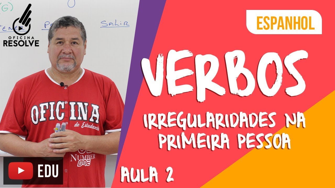 Verbos no Espanhol - Irregularidades na Primeira Pessoa Presente do Indicativo