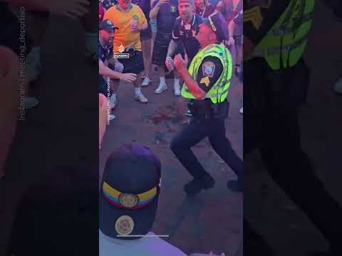 Keepy-up cop wows fans with football skills at World Cup event in Boston | AJ #shorts