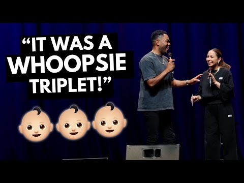 Anjelah Johnson-Reyes and Mal Hall