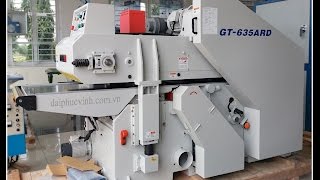 Máy Bào 2 Mặt Dao Xoắn Goodtek Gt635ard | Máy Bào 2 Mặt 6 Tấc | Đại Phúc Vinh CNC