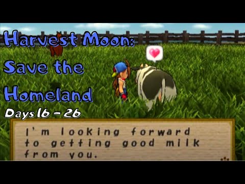 Harvest Moon: Save the Homeland (Days 16 - 26)