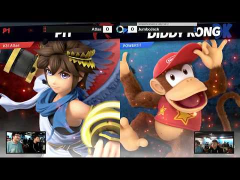 Sink or Swim 113 WR2 - JumboJack (Diddy Kong) vs V3|Atlas (Pit)