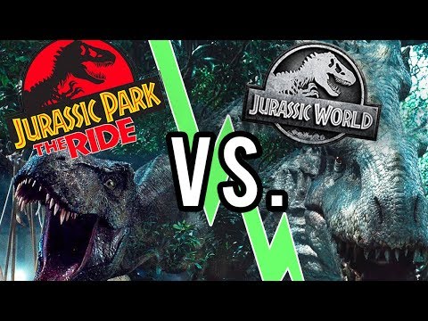 Jurassic World the Ride [ FULL RIDE REVIEW WITH POV ]