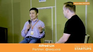 Sequoia Alfred Lin on importance of backing founde