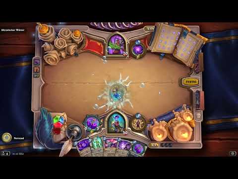 Mysteriöser Besucher und Abyssischer Wärter | Hearthstone Buch der Helden - Faelin