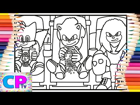 Sonic 2 Coloring Pages/Sonic/Tails/Echidna in the Cinema/Jim Yosef - Firefly [NCS Release]