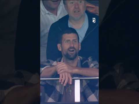 Even Novak Djokovic couldn’t believe THIS 😱 #djokovic #bbl14 #cricket