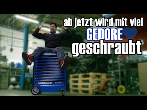 So muss ein Werkzeugwagen sein | Was für eine Qualität ! Traum von jedem Mechaniker | Gedore 💙