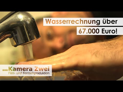 Wasserrechnung über 67.000 Euro – Arnd soll 77.000 mal im Jahr gebadet haben!
