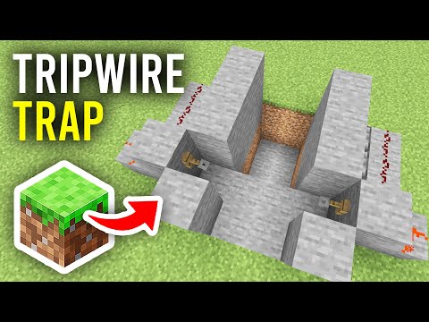 How To Make Tripwire Trap In Minecraft - Full Guide