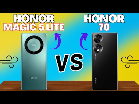 Honor Magic 5 Lite vs Honor 70 Deutsch | Vergleich