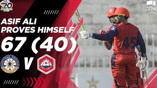 Asif Ali Proves Himself | Asif Ali Innings | Match 15 | National T20 Cup 2020 | NT2N