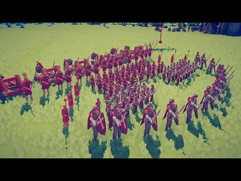 120x ALL FACTION vs 100x GOD UNIT - Totally Accurate Battle Simulator | TABS