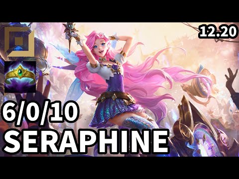 Seraphine Bot vs Miss Fortune - Ranked Master - Patch KR 12.20