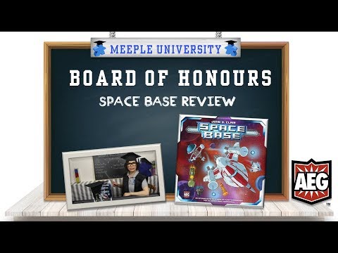 Space Base Board Game Review (with PUNCHY overview), by "Professor" at Meeple University