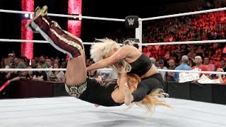 Dana Brooke/Ashley Sebera Feet on Raw