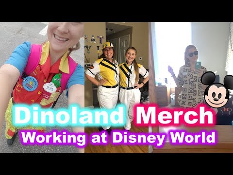 DISNEY MERCHANDISE CAST MEMBER TELLS ALL! Working at Dinoland in Disney World | DCP Video
