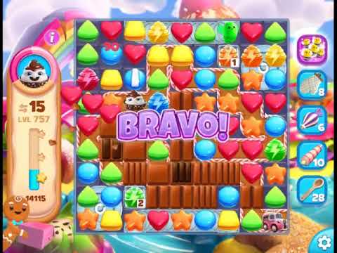 Cookie Jam Blast Level 757 - NO BOOSTERS 🍪 | SKILLGAMING ✔️