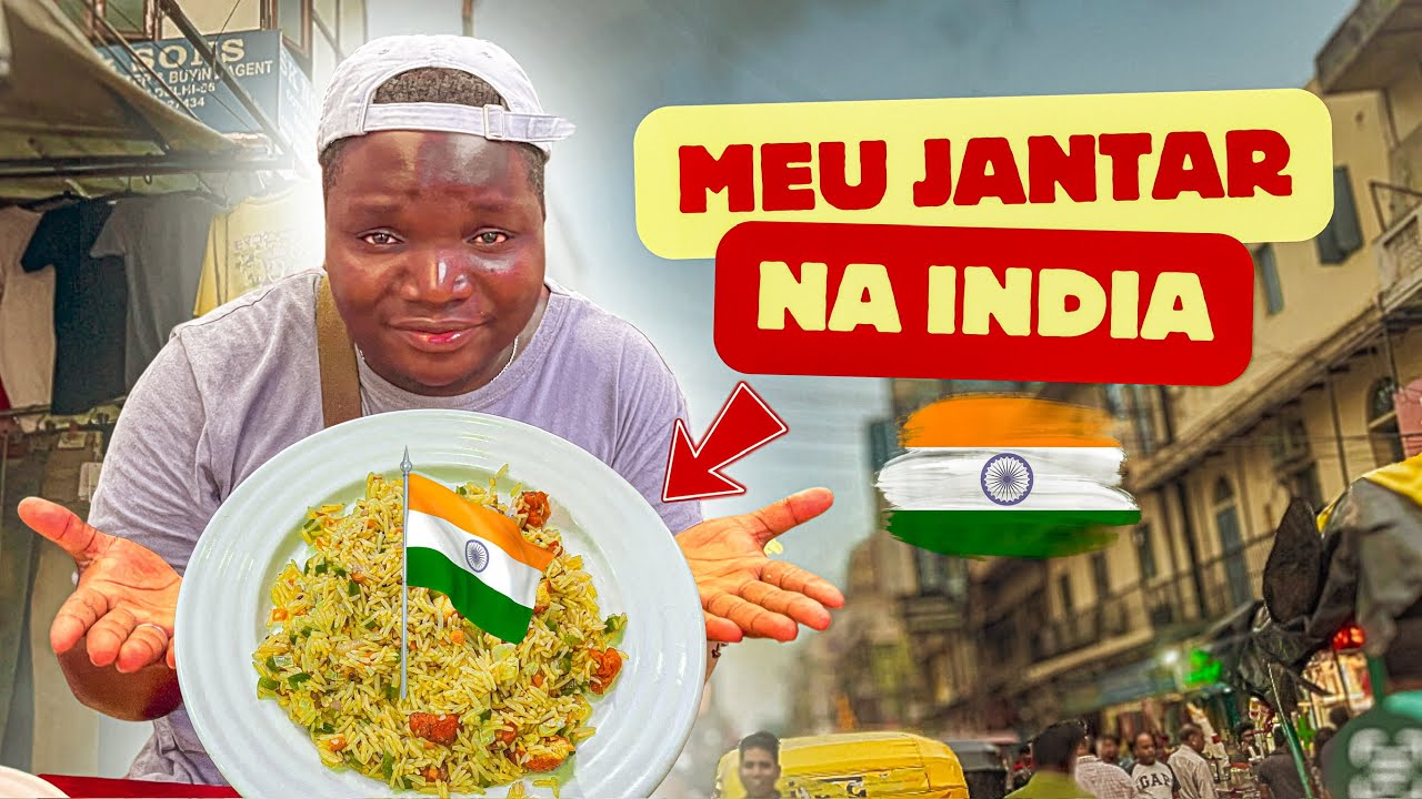 ACHO QUE VOU PASSAR MAL NA ÍNDIA 🇮🇳 SEGUNDO DIA NOVA DELIH