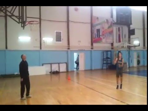 Aleksa Sukovic Basketball Practice