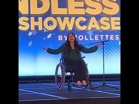 Marisa Jean Giachetti singing The Wizard and I(Rollettes Experience Boundless Talent Showcase 2023)
