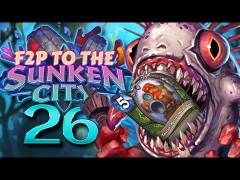 F2P to the Sunken City #26 - HUGE Mutanus Eat! | Hearthstone