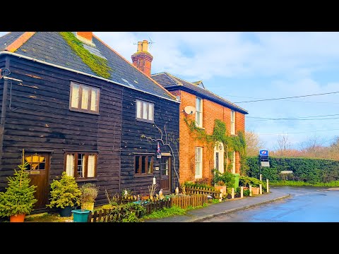Slow Walk in the English Countryside - Fostall Village, Kent. UK