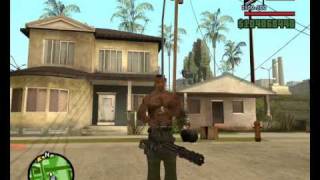 preview picture of video 'GTA San Andreas Modified Weapons'