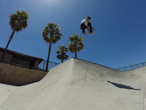 Ryan Sheckler Warming Up at SC Park #gopro