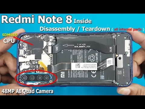 Redmi Note 8 Teardown / Disassembly || Know what's inside | How To Open Redmi Note 8