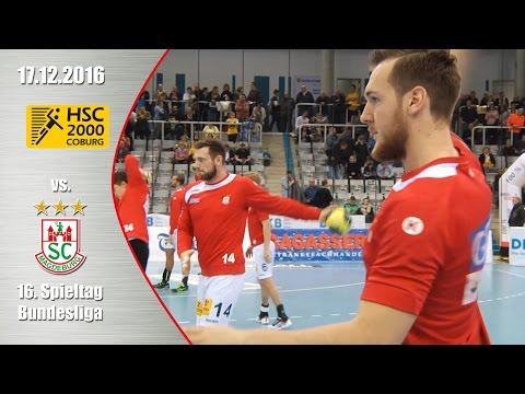 17.12.2016 HSC 2000 Coburg vs. SC Magdeburg - Spielbericht