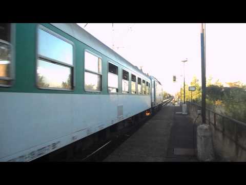 Odjezd vlaku Os 7065 (ČD 162.046, zpoždění 10 min) - Jirkov zastávka, 1. 8. 2013