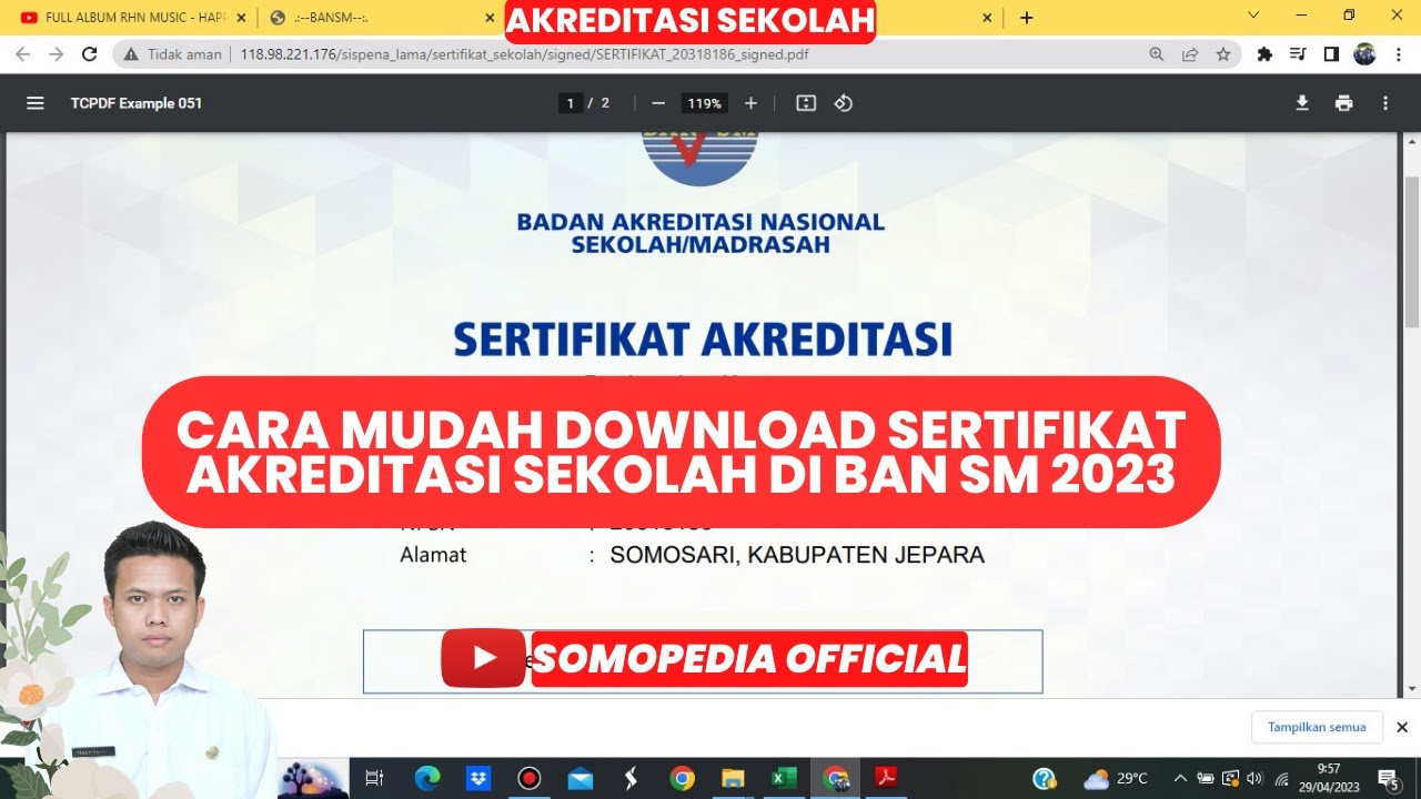 Cara Download Sertifikat Akreditasi Sekolah di BAN-SM 2023