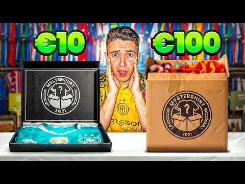 €10 vs €100 Football Mystery Box