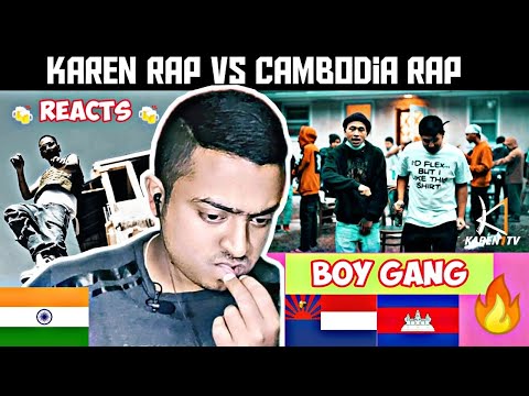Htoo Rue - PARATATA vs 4T5 x NANG SAM - Lovely Dog | Karen vs Cambodia Rap | MV | Deb Reacts Karen