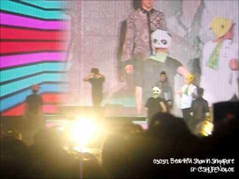 030312 BEAST ending #BeautifulShowSG
