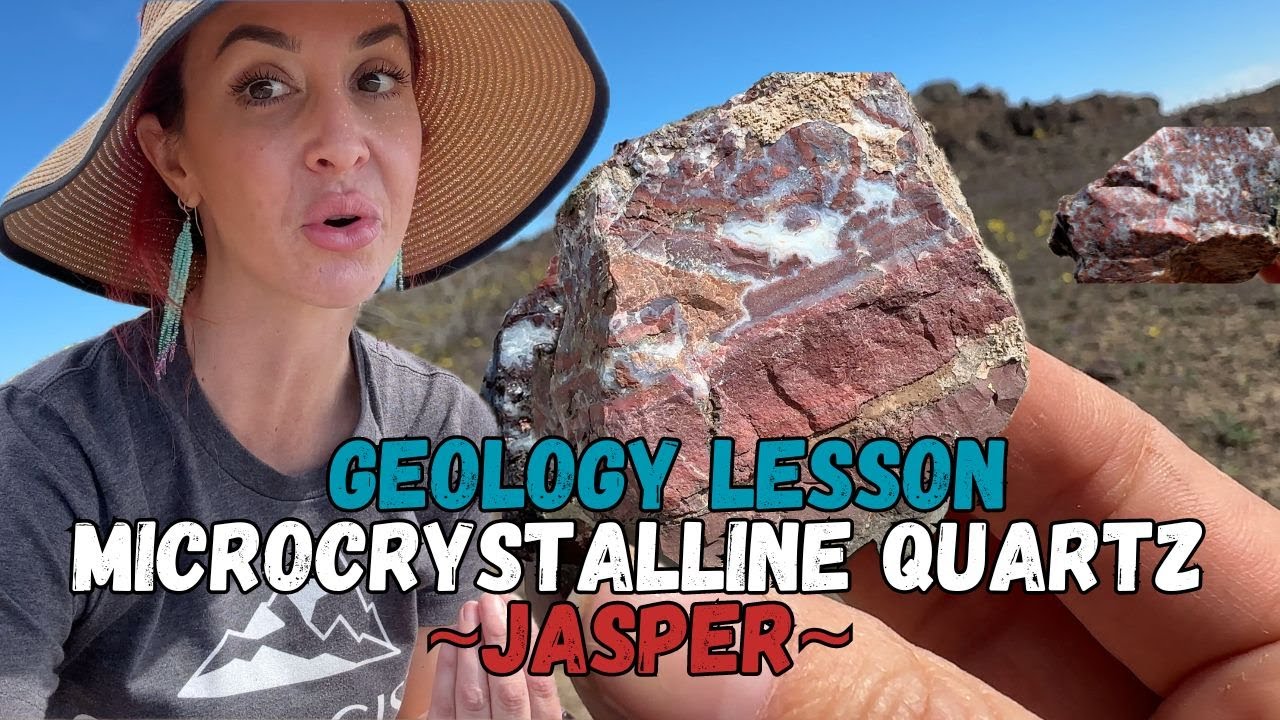 JASPER Geology Explained One on One lesson with a REAL Geologist