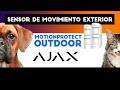 Ajax MotionProtect (black) руху бездротовий - видео