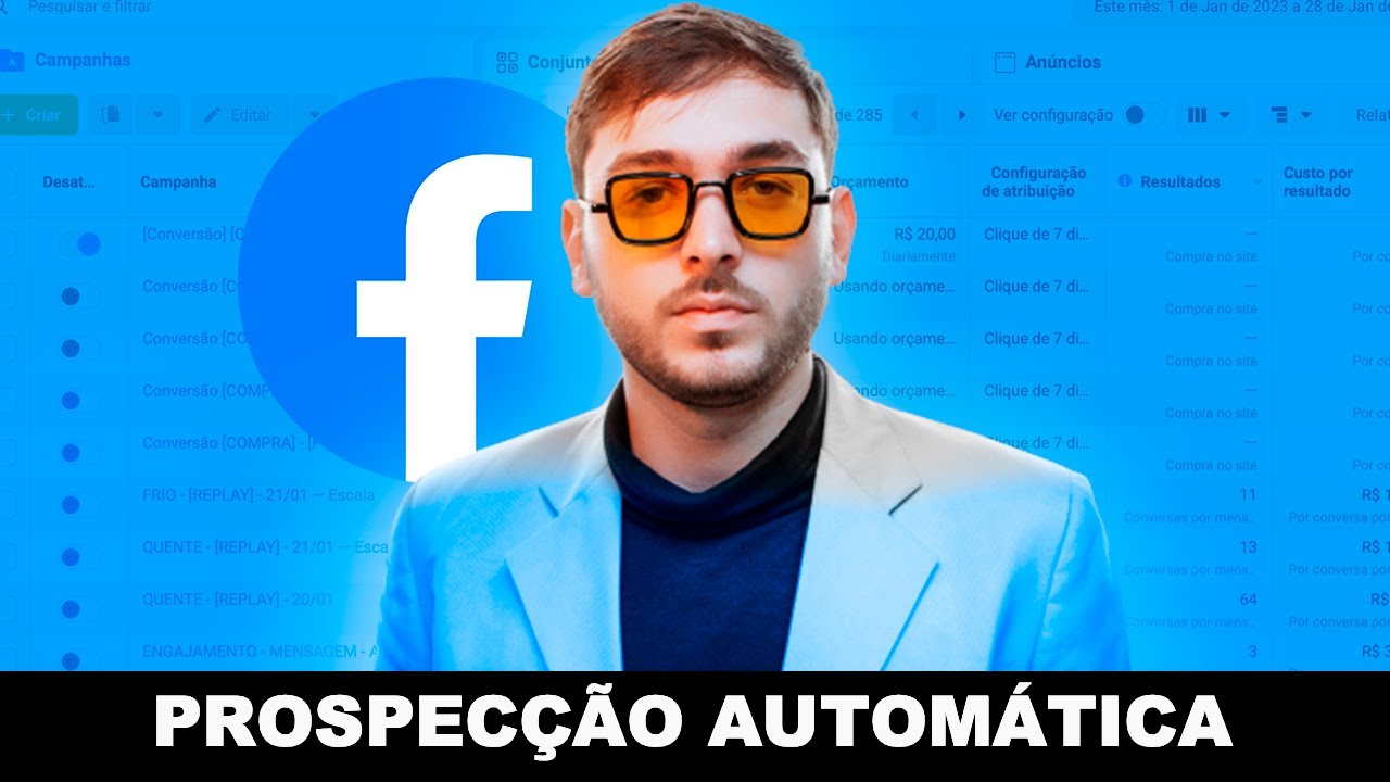 Como ANÚNCIAR para CAPTAR CLIENTES no Facebook Ads - Prospecção Automática para Gestores de Tráfego