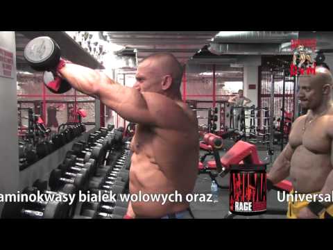 Sami Al Haddad i Jakub Potocki - trening barków w Power Pit Gym Gdańsk cz.2